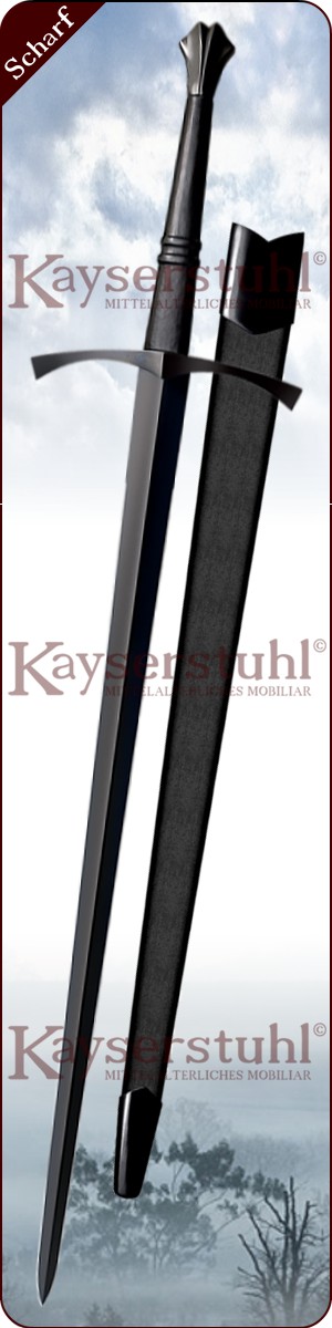 Italienischer Anderthalbhänder "Cold Steel" mit Scheide