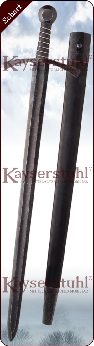 Battlecry Kreuzfahrer-Breitschwert "Acre" mit Scheide