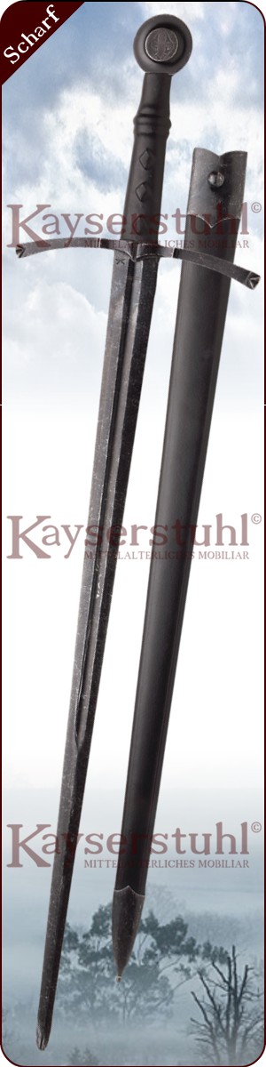 Battlecry Kriegsschwert "Agincourt" mit Scheide