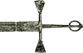 Irisch-Gälisches Ringknaufschwert mit Scheide