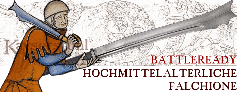 Schaukampftaugliche Falchione