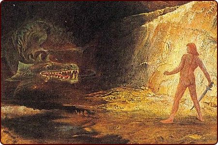 Sigurd und Fafnir, Wagners Ring der Nibelungen (1906)